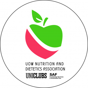UniClubs - UOW Nutrition and Dietetics Association Logo